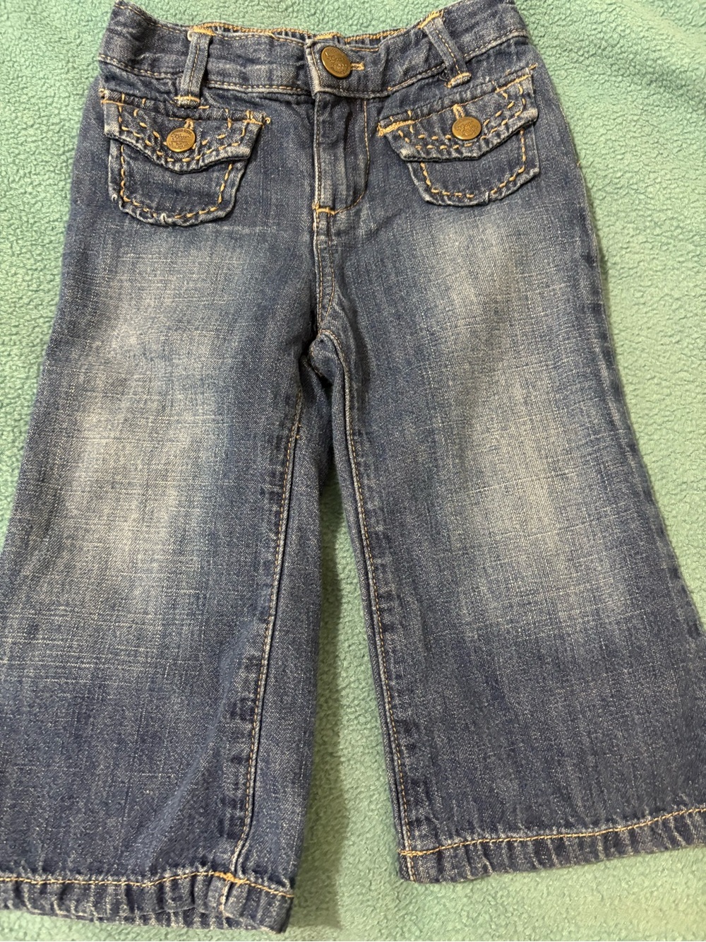Gap kidsBlue Denim Jeans - Classic Faded Wash size 18-24 mths